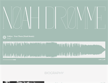 Tablet Screenshot of noahdromme.com